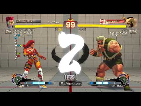 USF4 - M. Holanda ( Viper ) Vs Digao ( Zangief )