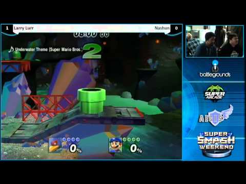 Larry Lurr vs Nashun - Super Smash Weekend  ProjectM 11/30/14