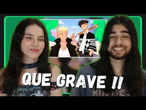 REAGINDO a Lil Chainz x AniRap - Líder da Toman | REACT | (Bora Reagir)