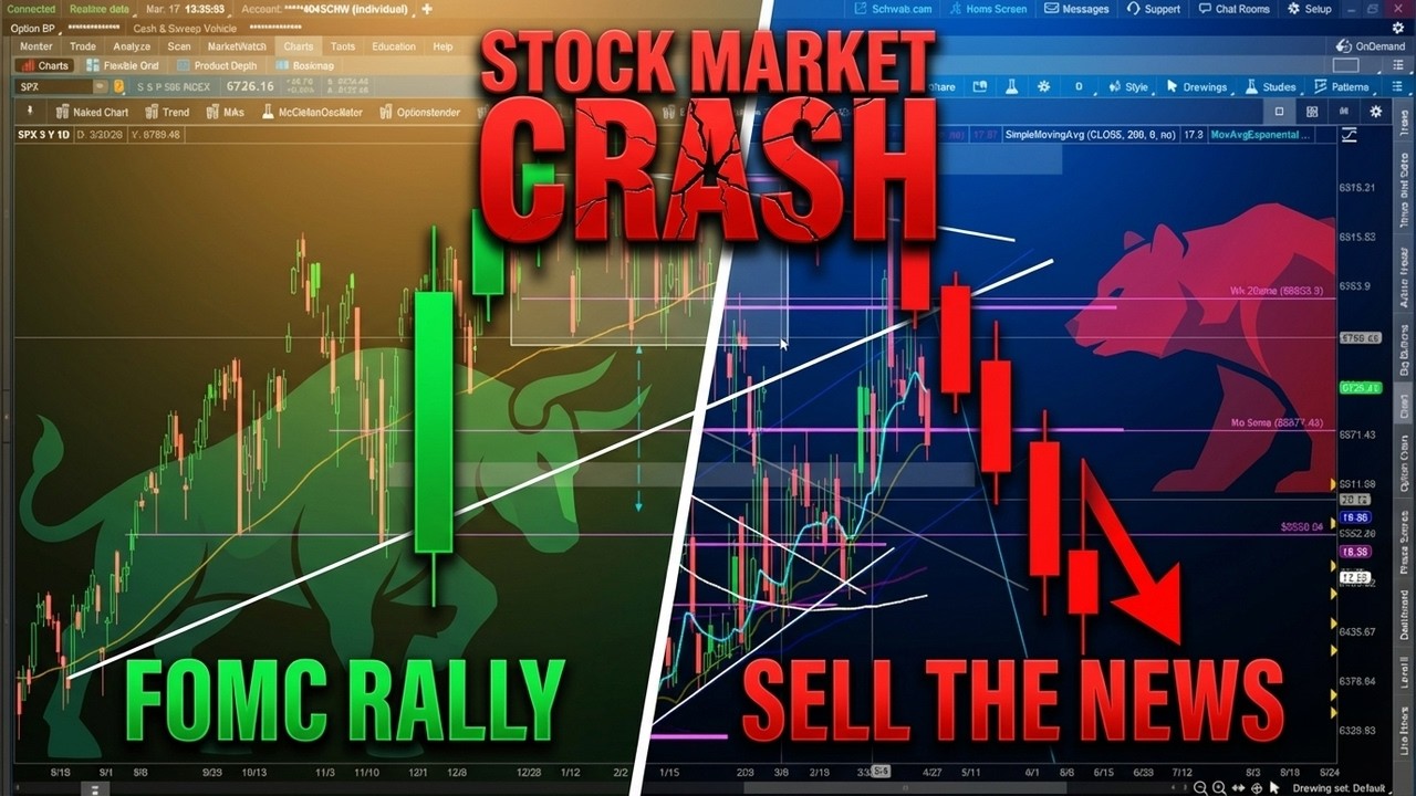 FOMC Sell the News?! Stock Market CRASH