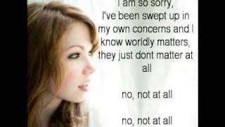 Worldly Matters - Carly Rae Jepsen [lyrics on screen]