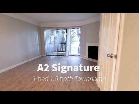 A2 1 Bedroom 1.5 Bath Signature Townhome