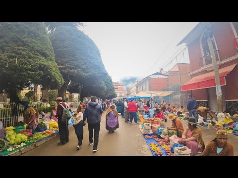Un sábado de feria en Sorata, La Paz Bolivia 🇧🇴 | 4K walking tour