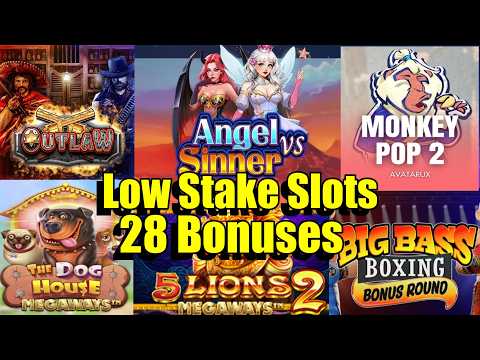 Thumbnail for video: 28 Bonuses, Dog House Megaways, 5Lions Megaways2, Big Bass Boxing & So Much More