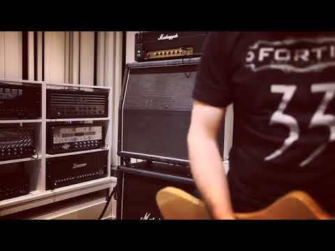 MESHUGGH - FREDRIK THORDENDAL (PLAYING MODIFIED MARSHALL FORTIN ON A 6 STRING GUITAR THAT'S RARE)