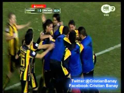 Guarani 2 Corinthians 0 (Relato Pablo Bari) Copa Libertadores 2015