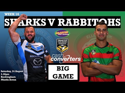 Smarter Than Smoking Premiership 2019 Round 16 - Rockingham v Ellenbrook
