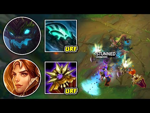 WE PLAYED THE MOST ANNOYING URF COMP POSSIBLE AND NOBODY CAN MOVE - League of Legends