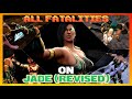 All Fatalities On Jade Revised Mortal Kombat Komplete Edition