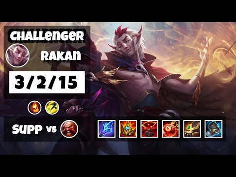 Rakan vs Gragas KOREAN Challenger SUPPORT (3/2/15) - v11.11
