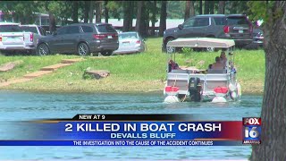 2 dead, 1 injured after boat accident in DeValls Bluff