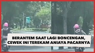 Download lagu Viral! Berantem Saat Lagi Boncengan Naik Motor, Cewek Ini Terekam Berkali-kali Aniaya Pacarnya mp3
