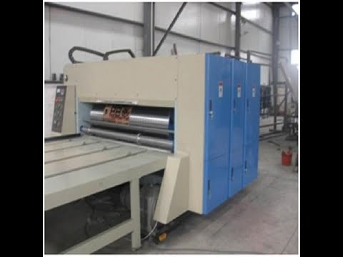 Single Color Printer Slotter