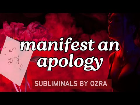 Apology Subliminal URGENT | They Won't Rest Until They Reconcile