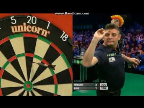Peter Wright vs Justin Pipe PDC European Darts Championship(2)