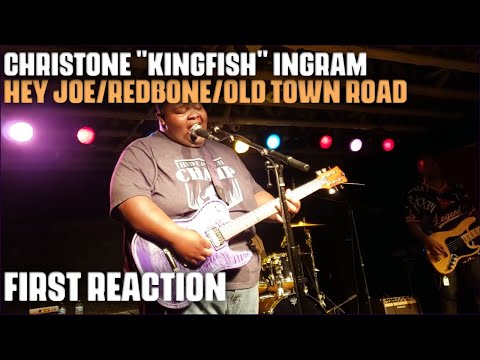Musician/Producer Reacts to "Hey Joe/Redbone/Old Town Road" (Cover) by Christone "Kingfish" Ingram