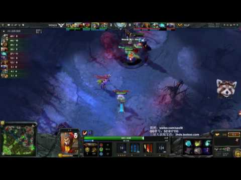 【三好大叔Dota2】杀人拿塔的完美节奏 Wings VS VG P ACE 第一场 定级赛