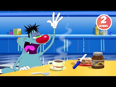 Sleepy Oggy! | Oggy and the Cockroaches | 2 Hours Compilation | New Episodes in HD