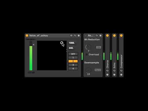 宇宙の声(大嘘） / Max for live