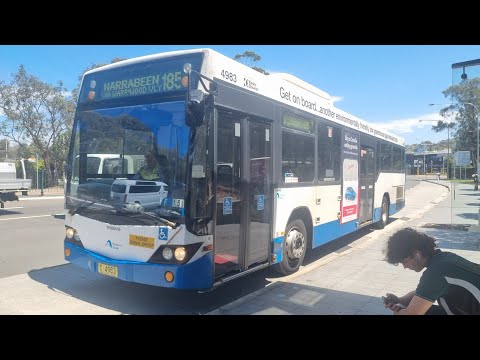 Vlog 331: Keolis Downer Northern Beaches- Route 185 Narrabeen Shops to Mona Vale B Line (Full route)