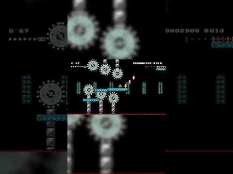 Deadly Saw Speedrun - Let's Play Super Mario Maker 2