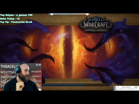 Horrific Vision of Stormwind (5-Mask Full Clear) 477 Fury Warrior - WoW BFA 8.3 PvE