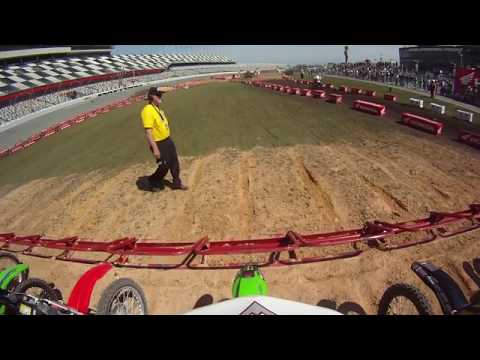 Daytona SX Go Pro helmet cam Supercross G OUT !!! Pro Circuit KX450