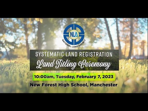 JISTV National Land Agency Systematic Land Registration Land Titling Ceremony