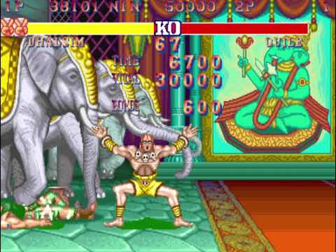 Street Fighter II - Dhalsim (Win Poses)