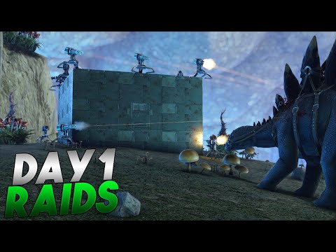 Day 1 Raiding For Big Profit - ARK MTS Chapter 2