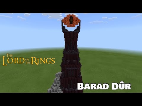 How to Make the Barad Dûr in Minecraft | Tutorial