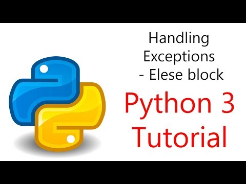 27 Python Programming Else Block In Exception Handling