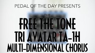 Video thumbnail for Free The Tone TA-1H Tri Avatar Multi-Dimensional Chorus by Pedal of the Day