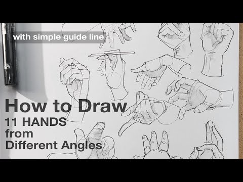 "Artistic Expression: Learning to Draw Hands in Different Perspectives"