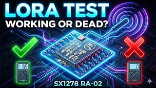 How to Test SX1278 LoRa Module Ra-02 | Check If It Is Working or Not (Easy Method)