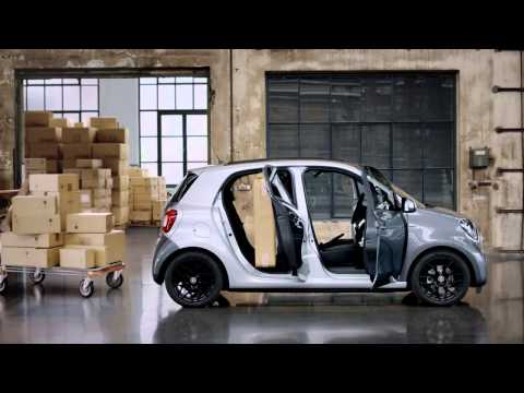 Der smart unter den Viersitzern  Der neue smart forfour