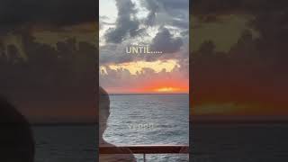 Cruise Sunset #shorts #travel #cruise
