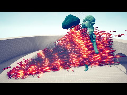 GIANT BRUTE vs EVERY GOD WITH HEALTHBARS - Totally Accurate Battle Simulator TABS