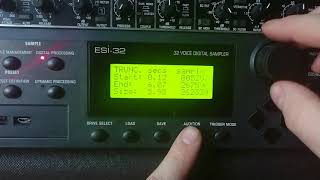 Video thumbnail for E-MU ESI-32: sampling & looping by Dreamwebspace