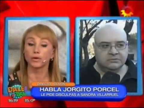 Jorge Porcel Jr. face to face and furious again with Sandra Villaruel