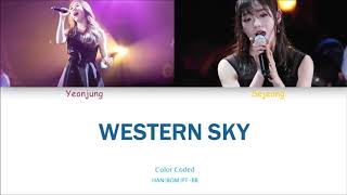 Download lagu I.O.I (Sejeong & Yeonjung) - Western Sky (Color Coded Lyrics PT-BR|ROM|HAN) mp3