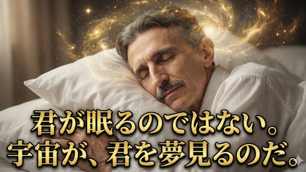 【SNS疲れ・孤独・不安が消える。】人生は寝ている間に決まる。脳をアップデートする最強の睡眠導入。フォロワー数であなたの価値は決まらない【ニコラ・テスラ】成功哲学/睡眠/寝ながら/癒し/528Hz