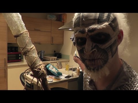 White Walker Makeup & Weapon Timelapse