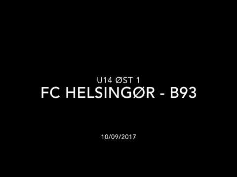 U14 Øst 1, FC Helsingør - B93 (Highlight): 3-4