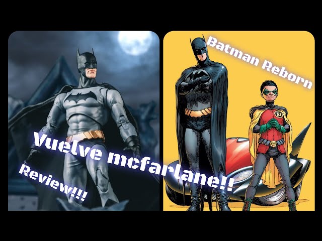 Vídeo relacionado con DC Batman Comics - Figura Batman Articulada Rebirth 30 cm - 6063094 - Superheroes Juguetes - Juguetes Niños 3 Años + Regalo Niño 3 Años +