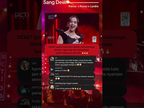 Lyodra, Raisa da Rossa | #raisanissabri #lyodra #rossa #sangdewi #viral #viralshort #konser