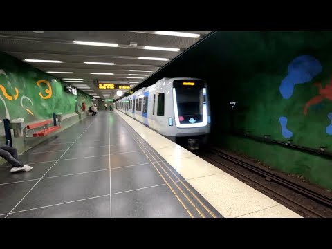 Stockholm Metro - Alby Station | 1 Escalator | Sweden | 26/08/25