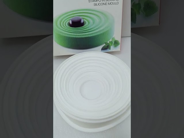 قالب سيليكون كيك مموج دائري 1×1