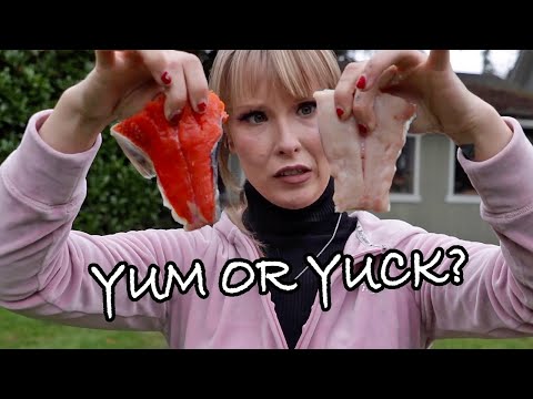 Abbiamo mangiato un vecchio salmone keta appena deposto?! #salmone #cucina #provadelgusto #mukbang