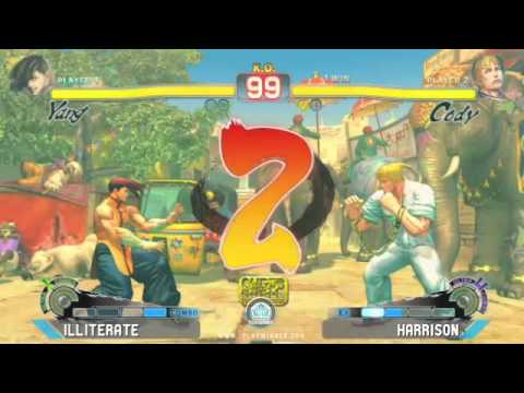 SSF4: AE - Harrison vs Illiterate - Starbase Arcade Losers Bracket